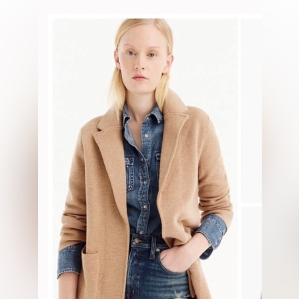 Jcrew sweater blazer charlotte